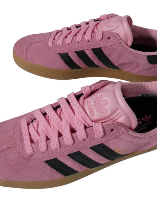 adidas Gazelle ADV Sneakers - Pink | Free Shipping with adiClub Adidas Unisex Gazelle Sneakers Pink Black JR7106 W‎ 8.5 / M 7.5